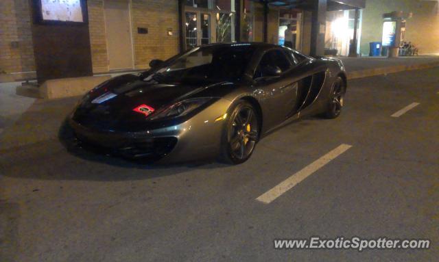 Mclaren MP4-12C spotted in Laval, Canada