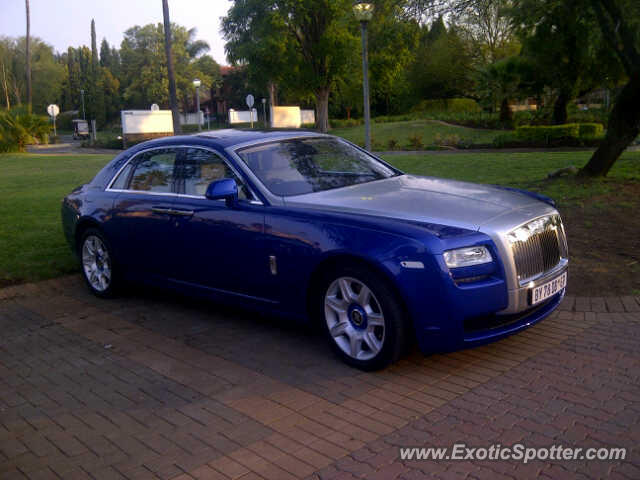 Rolls Royce Ghost spotted in Pretoria, South Africa