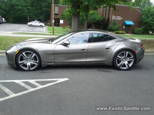 Fisker Karma spotted in Raleigh, North Carolina