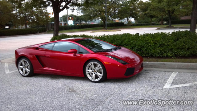 Lamborghini Gallardo spotted in Owings Mills, United States
