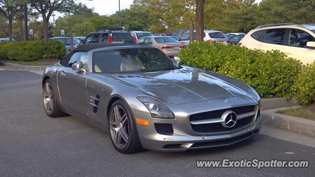 Mercedes SLS AMG spotted in Owings Mills, Maryland