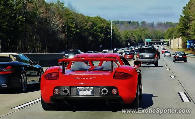 Porsche Carrera GT spotted in Atlanta, Georgia