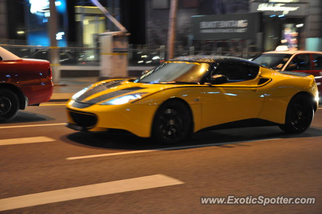 Lotus Evora spotted in Bukit Bintang KL, Malaysia