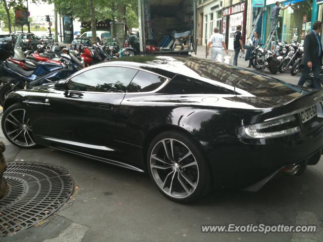 Aston Martin DBS spotted in Paris, France