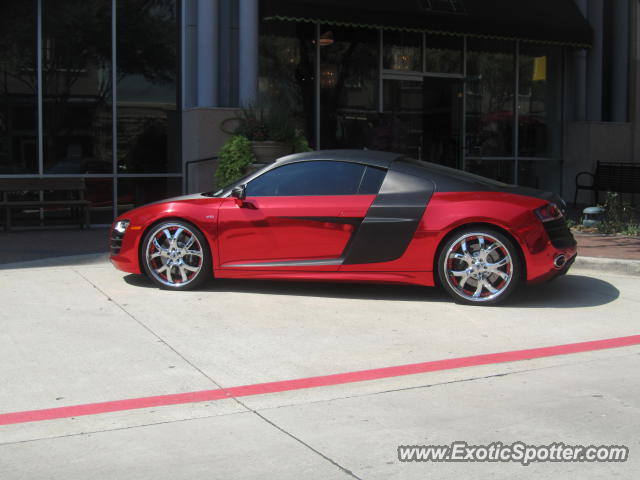 Audi R8 spotted in Dallas, Texas