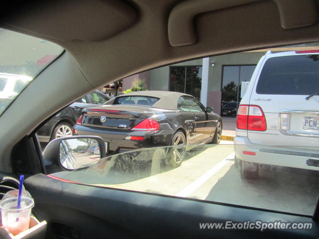 BMW M6 spotted in Dallas, Texas