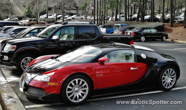 Bugatti Veyron spotted in Atlanta, Georgia