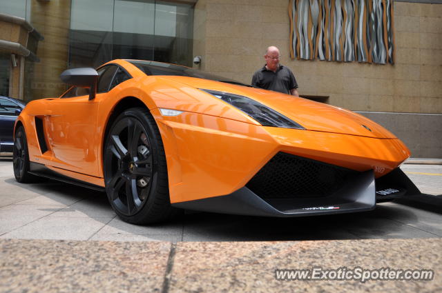Lamborghini Gallardo spotted in Bukit Bintang KL, Malaysia