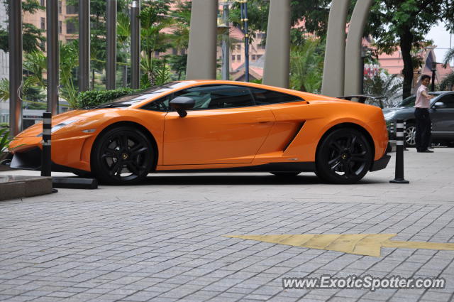 Lamborghini Gallardo spotted in Bukit Bintang KL, Malaysia