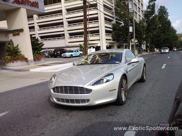Aston Martin Rapide spotted in Chevy Chase, Maryland