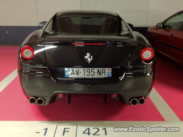 Ferrari 599GTB spotted in Orly, France