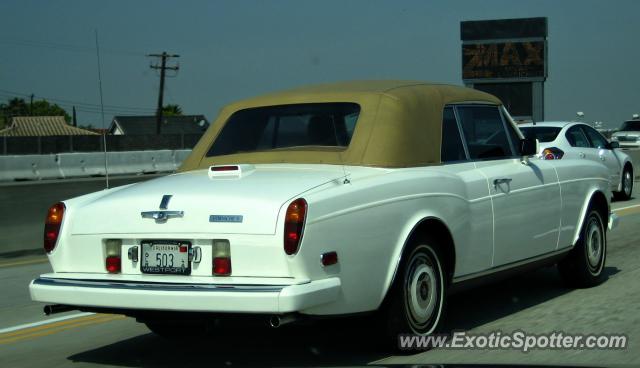 Rolls Royce Corniche spotted in Los Angeles, California