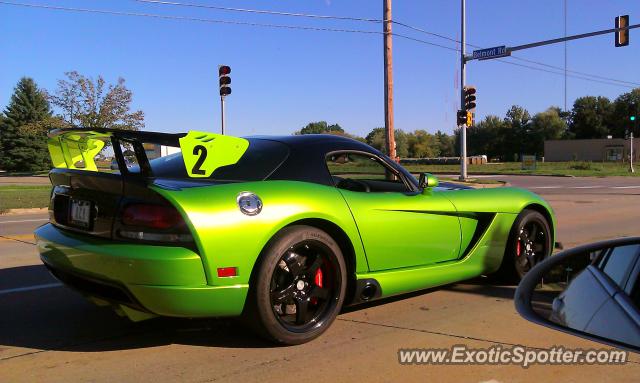 Dodge Viper spotted in Bettendorf, Iowa