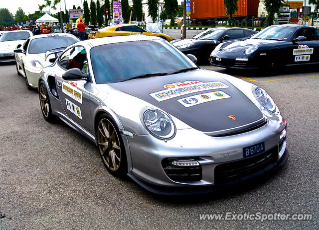 Porsche 911 GT2 spotted in Kuala Lumpur, Malaysia