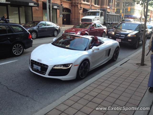 Audi R8 spotted in Toronto, Canada