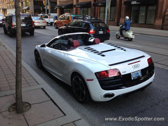 Audi R8 spotted in Toronto, Canada