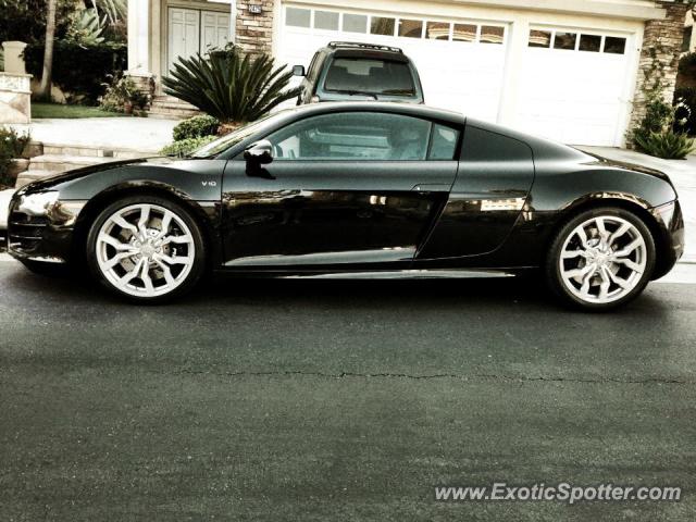 Audi R8 spotted in Orange, California