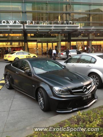 Mercedes C63 AMG spotted in Melbourne, Australia