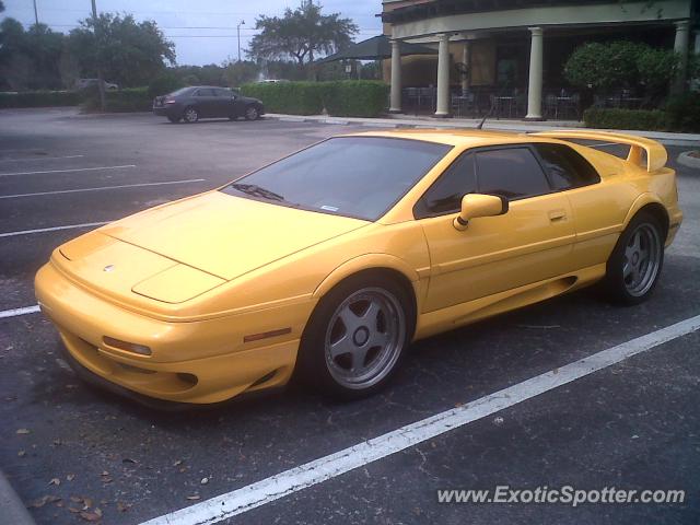 Lotus Esprit spotted in Bonita Springs, Florida
