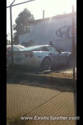 Chevrolet Corvette ZR1 spotted in Alexandria, Virginia