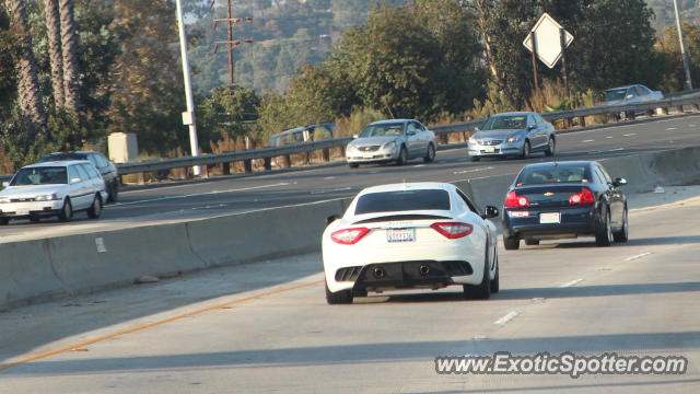Maserati GranTurismo spotted in Los Angeles, California