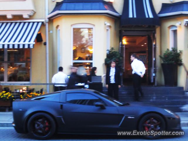 Chevrolet Corvette Z06 spotted in Toronto, Canada