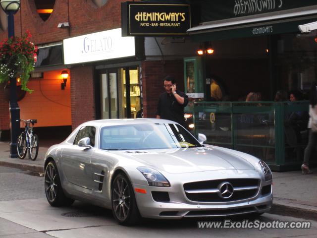 Mercedes SLS AMG spotted in Toronto, Canada
