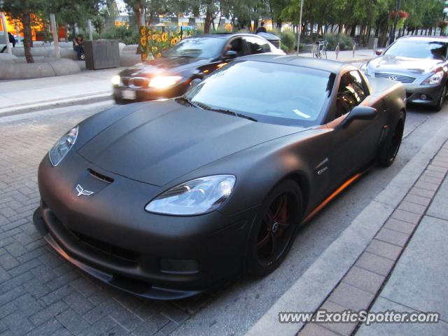 Chevrolet Corvette Z06 spotted in Toronto, Canada
