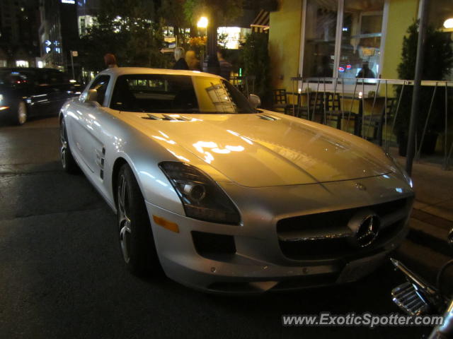 Mercedes SLS AMG spotted in Toronto, Canada