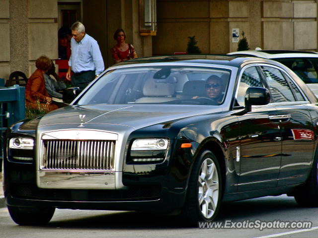 Rolls Royce Ghost spotted in Buckhead, Georgia