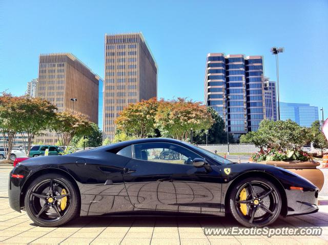 Ferrari 458 Italia spotted in Atlanta, Georgia