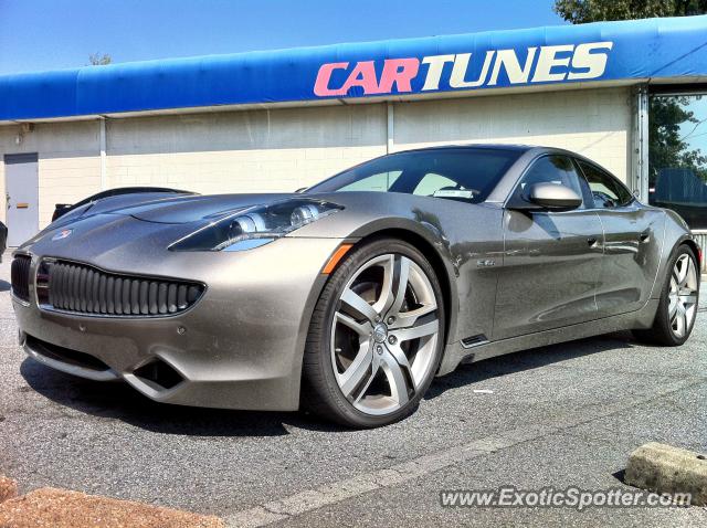 Fisker Karma spotted in Atlanta, Georgia