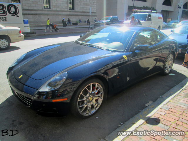 Ferrari 612 spotted in Boston, Massachusetts