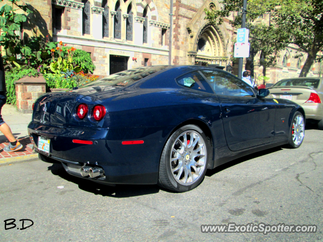 Ferrari 612 spotted in Boston, Massachusetts