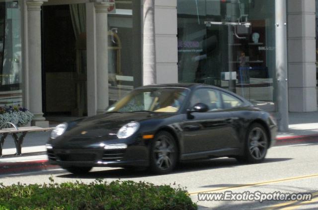 Porsche 911 spotted in Beverly Hills, California