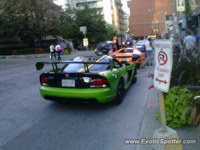 Dodge Viper spotted in Toronto, Ontario, Canada