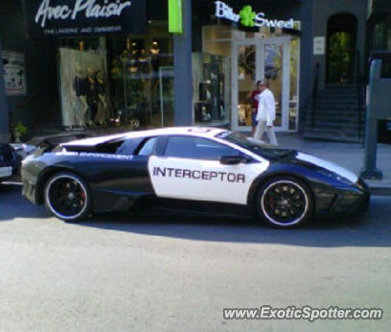 Lamborghini Murcielago spotted in Toronto, Ontario, Canada