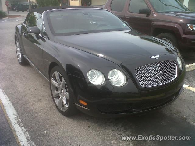 Bentley Continental spotted in Bonita Springs, Florida