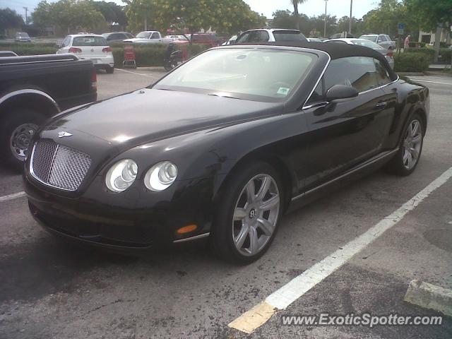 Bentley Continental spotted in Bonita Springs, Florida