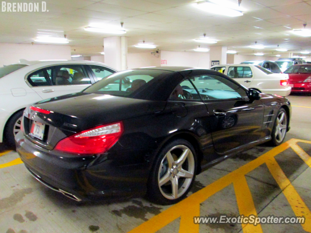 Mercedes SL600 spotted in Charlestown, Massachusetts