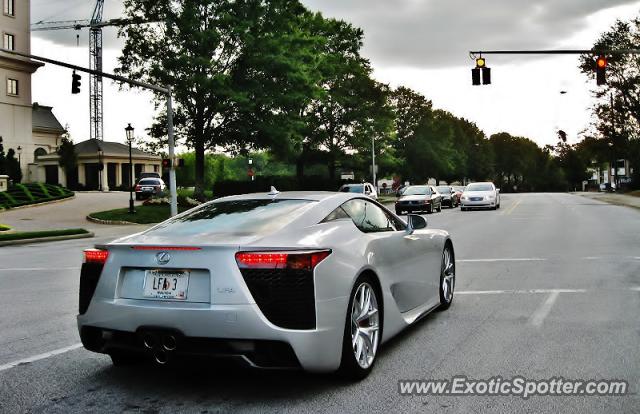 Lexus LFA spotted in Atlanta, Georgia