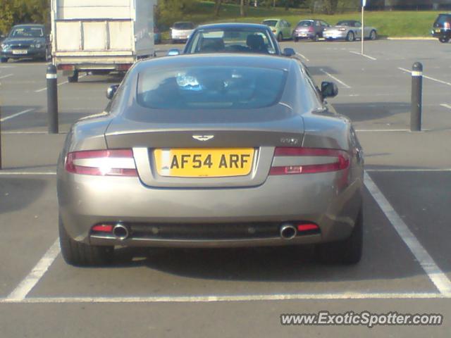 Aston Martin DB9 spotted in Llanelli, United Kingdom
