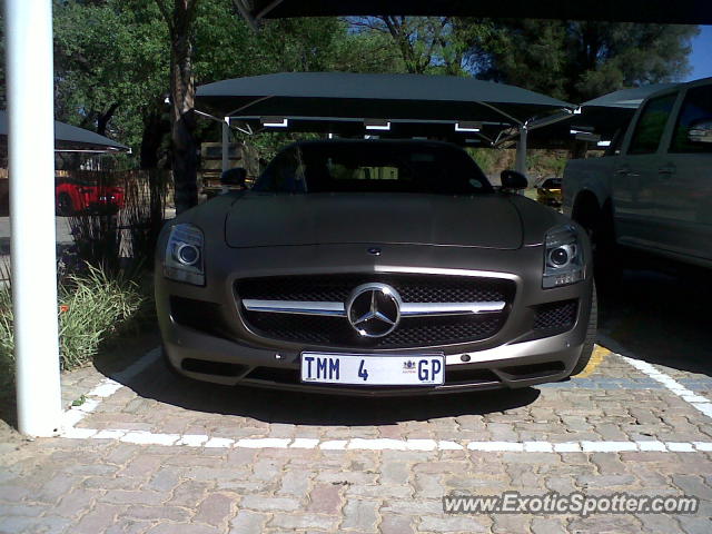 Mercedes SLS AMG spotted in Pretoria, South Africa