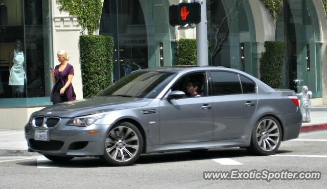 BMW M5 spotted in Beverly Hills, California