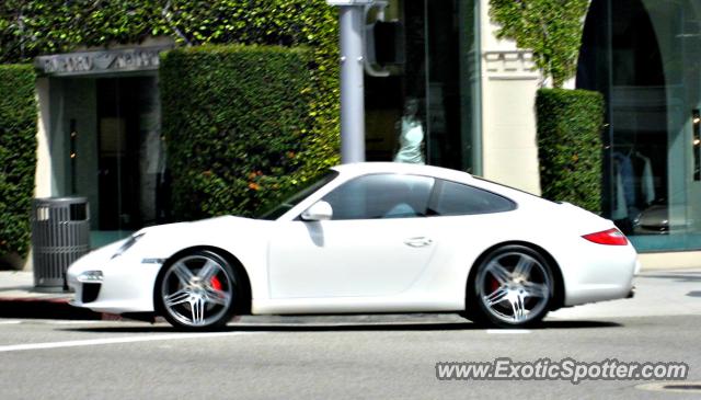 Porsche 911 spotted in Beverly Hills, California
