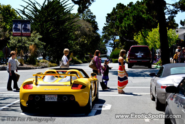 Porsche Carrera GT spotted in Monterey, California