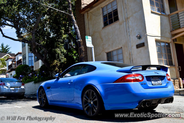 Jaguar XKR-S spotted in Monterey, California