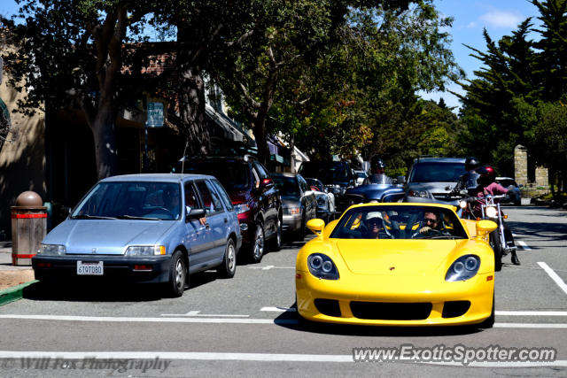 Porsche Carrera GT spotted in Monterey, California