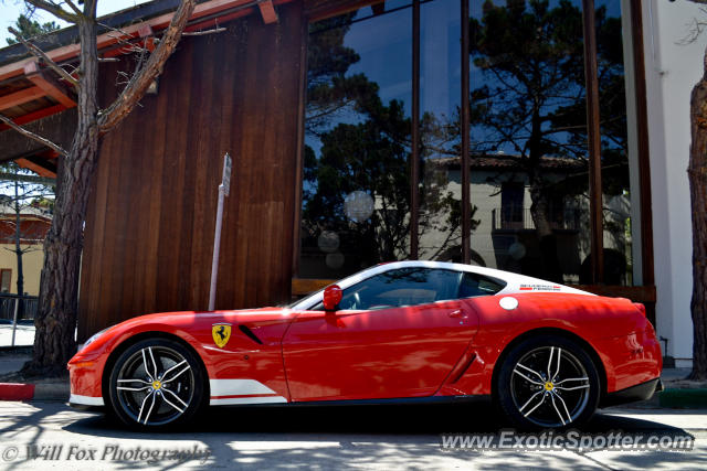 Ferrari 599GTB spotted in Monterey, California