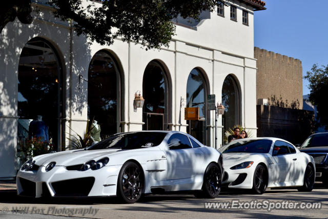 Mercedes SLR spotted in Monterey, California